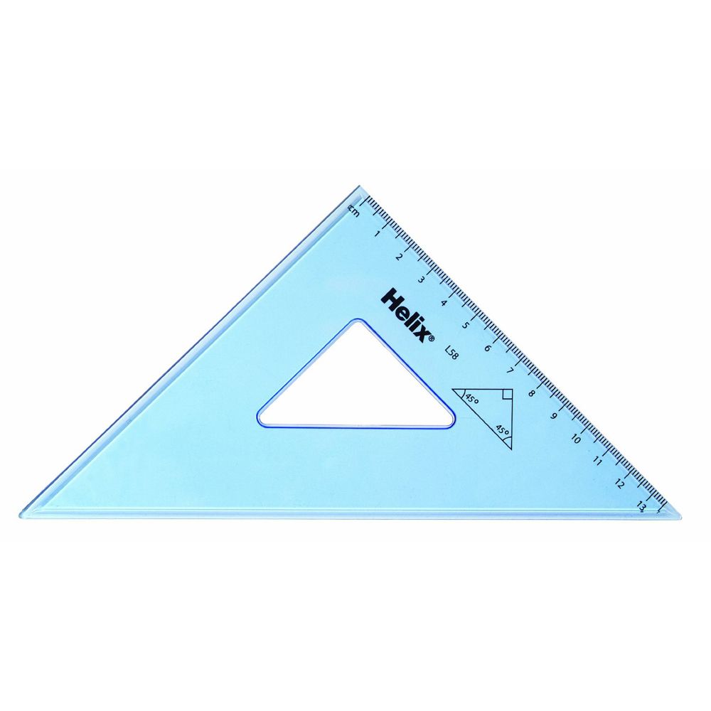 Helix Set Square  45 Deg 21cm       L58040