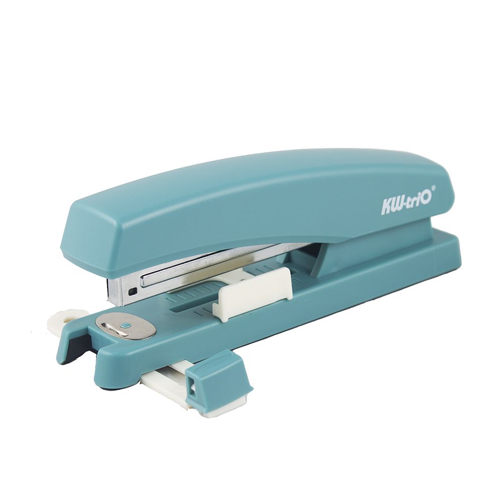 KW-trio Positioning  Stapler Full Strip Green with built in ruler    5885GRN