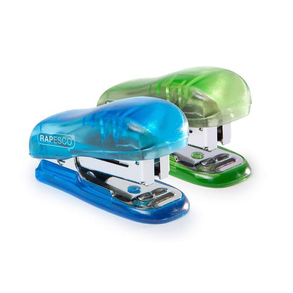 Rapesco Transparent Bud Stapler Assorted Colours WSR700A3