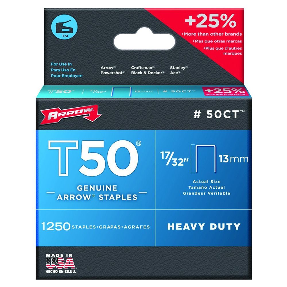 Arrow Staples  T-50 Ceiling Tile