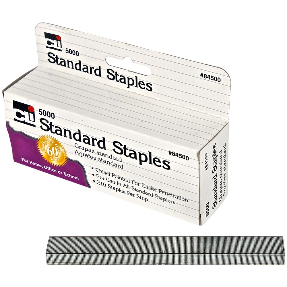 CLi Staples  Standard 26/6         84500  ea-bx/5000