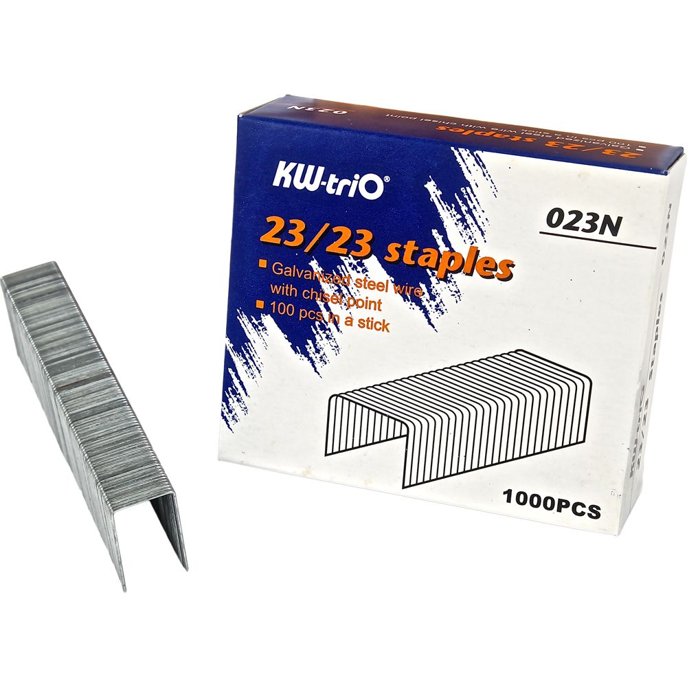 KW-triO Staples 23/23 7/8 inch   190-220pg   023N  ea-bx/1000