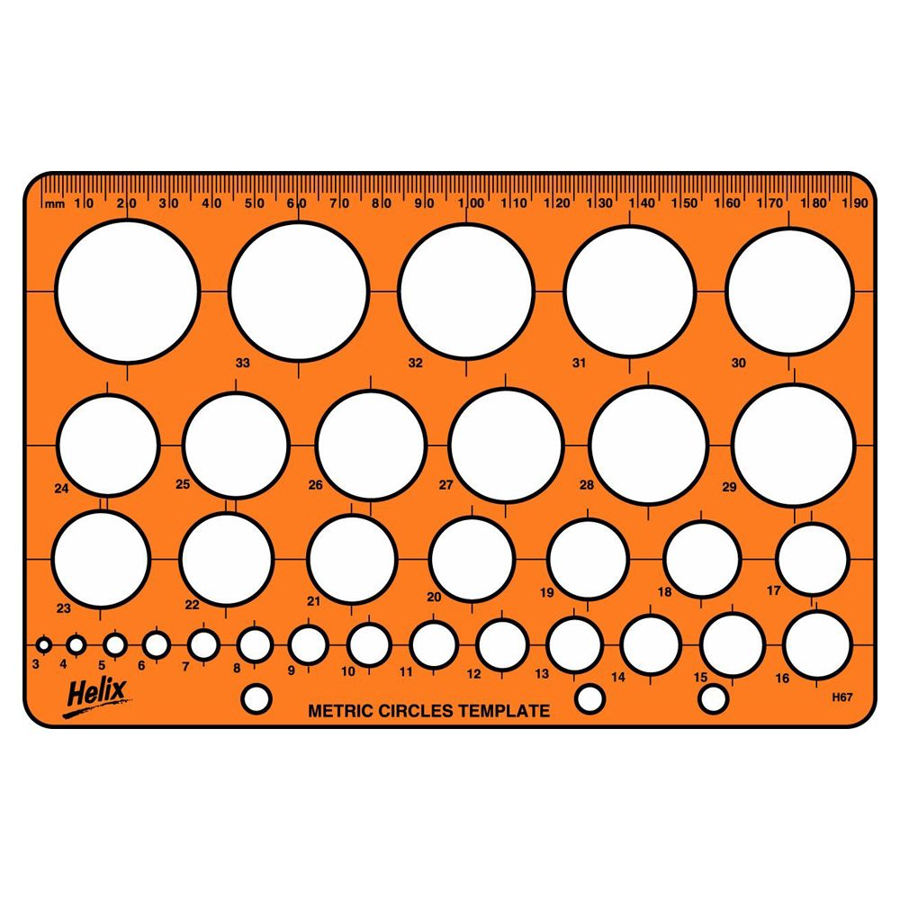 Helix Circle Template           H67010