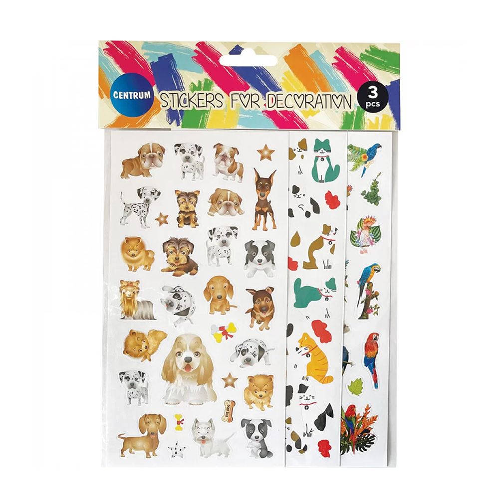 Stylex Decoration Stickers Assorted 3pc  89729