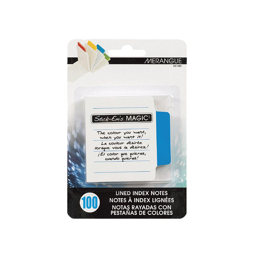 Merangue Divider Lined Note Stick Tab  1024-5011
