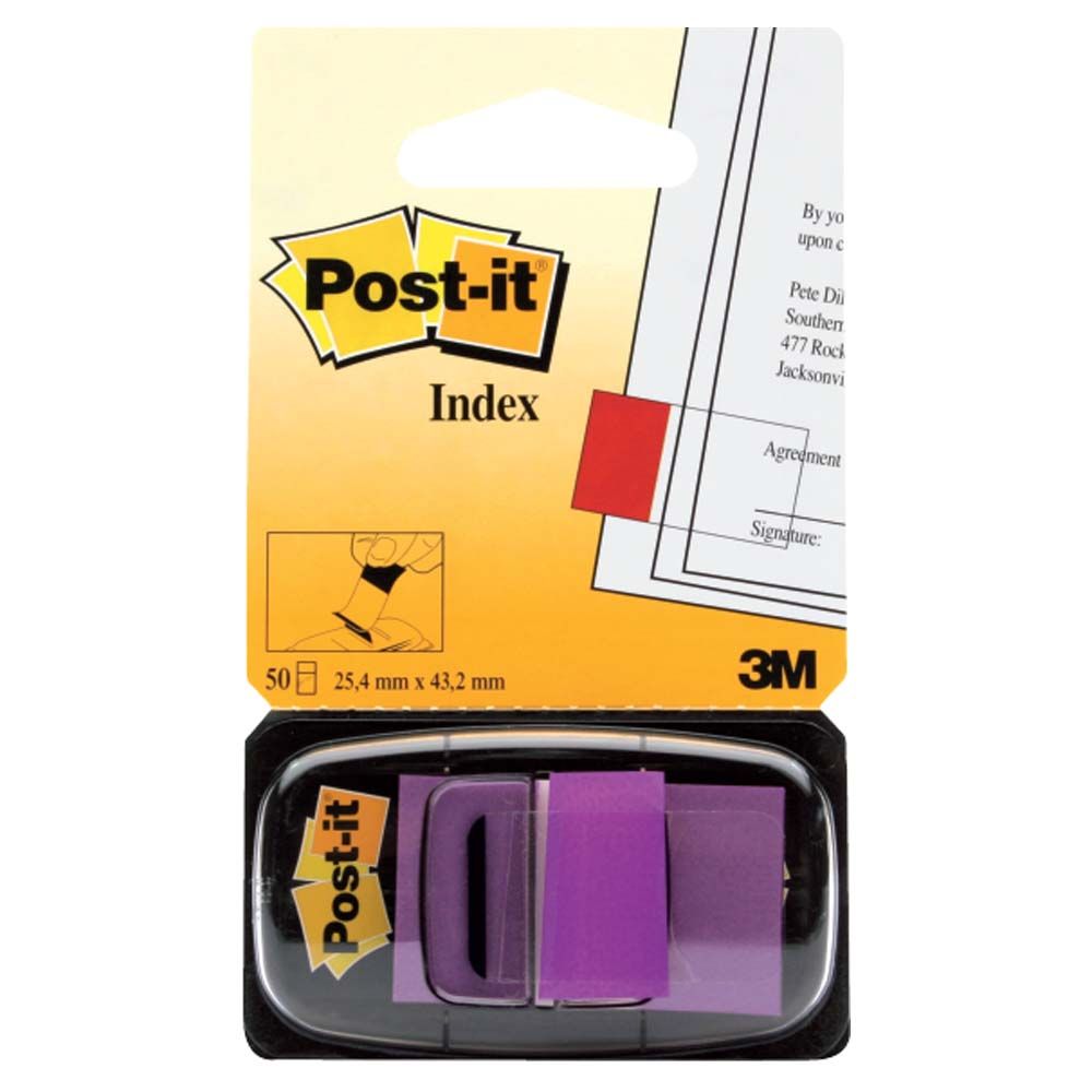 3M Post-it Tape Flag  Bright Purple  pk/50   680-8