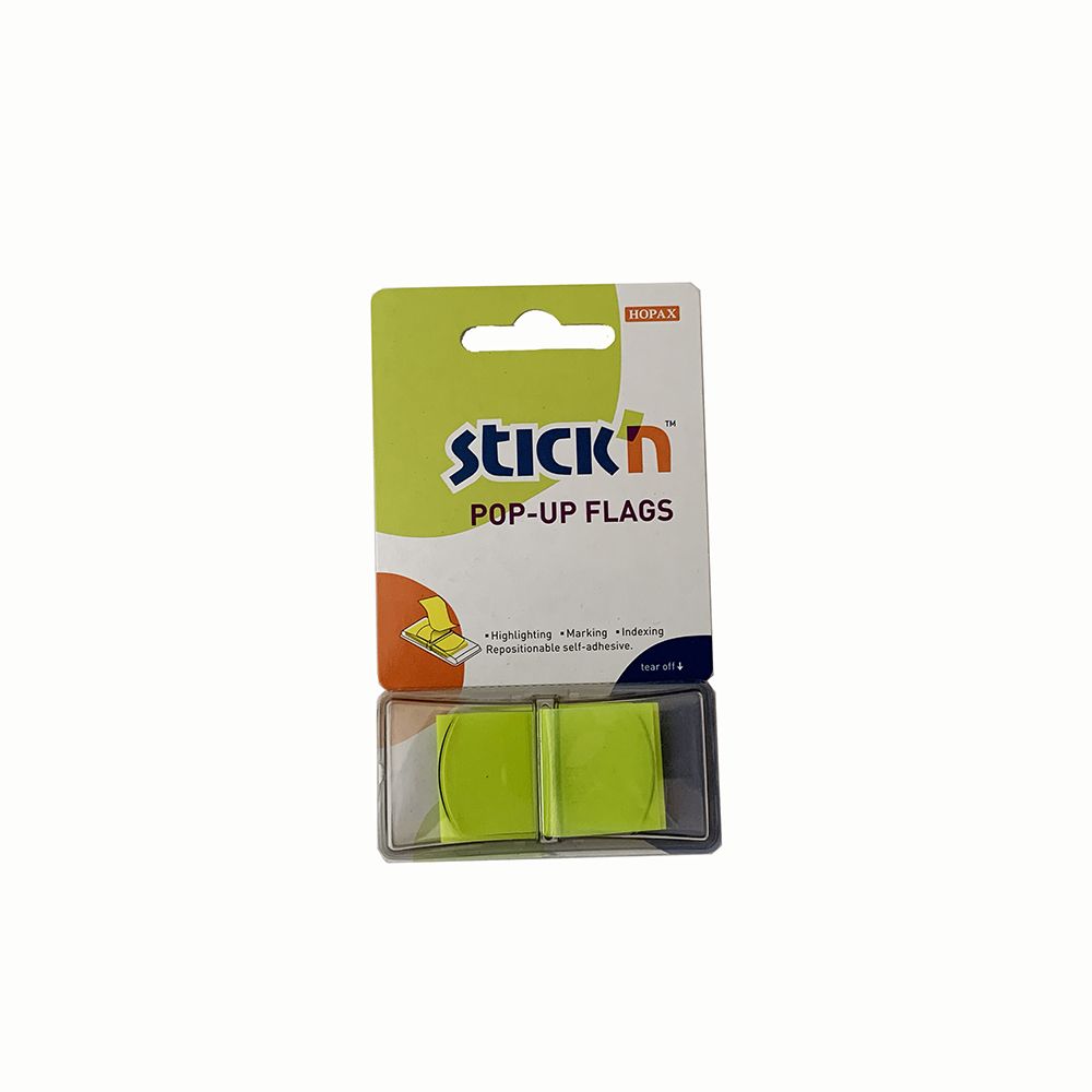 Hopax Flag Tape Stickn Popup Index Lemon HX26010