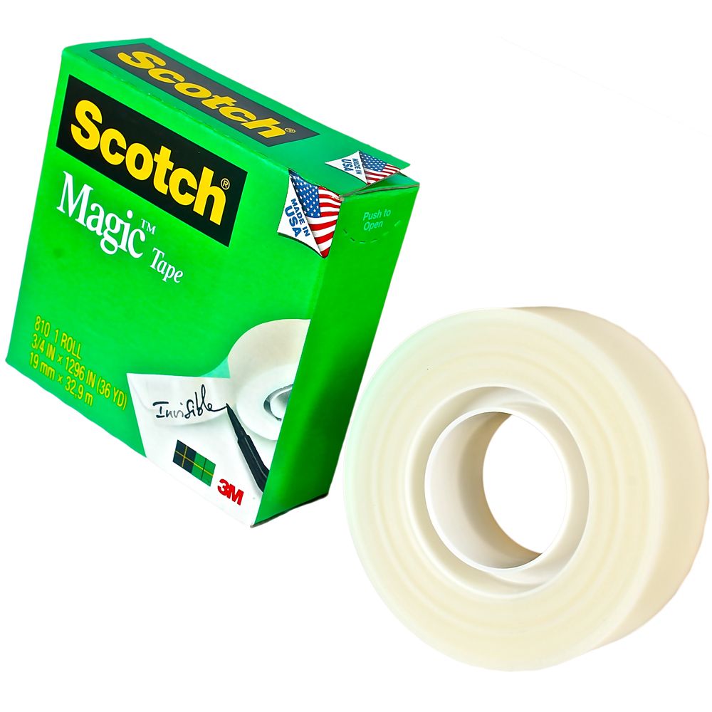 3M Scotch Tape Magic   3/4 in x 36 yds               810