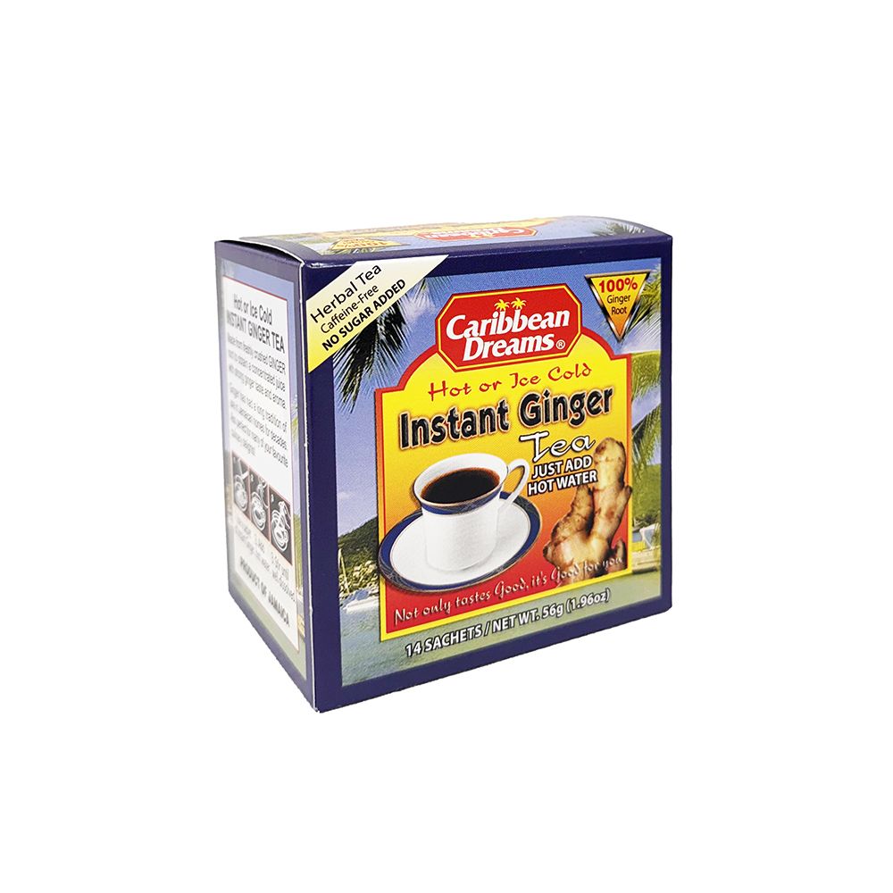 Caribbean Dreams Instant Ginger Tea (Unsweetened) 35155