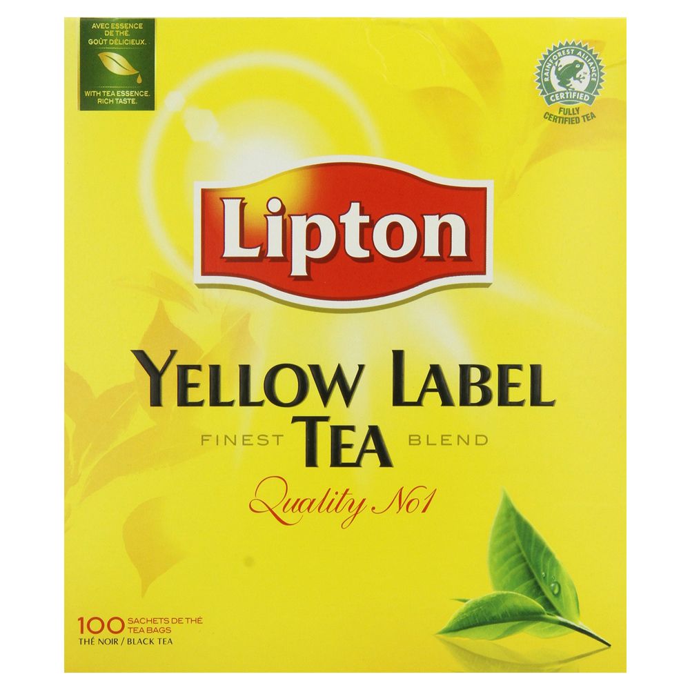Liptons Yellow Label Tea Bags (ea-bx/100)