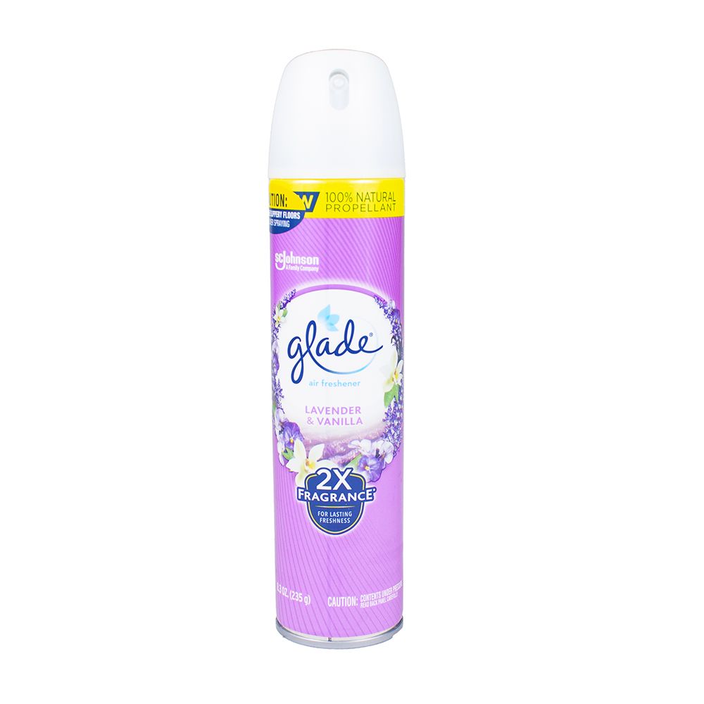 Glade Air Freshener Spray Lavender & Vanilla 8.3oz 04070