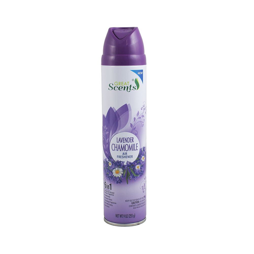 Great Scent Air Freshener Spray  Lavender 9oz  DE10071