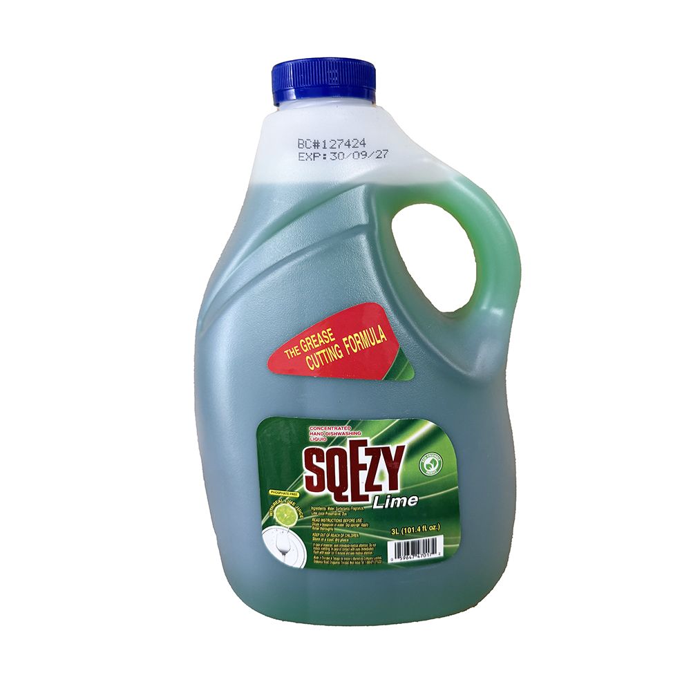 Sqezy Dishwashing Liquid 3L  47017