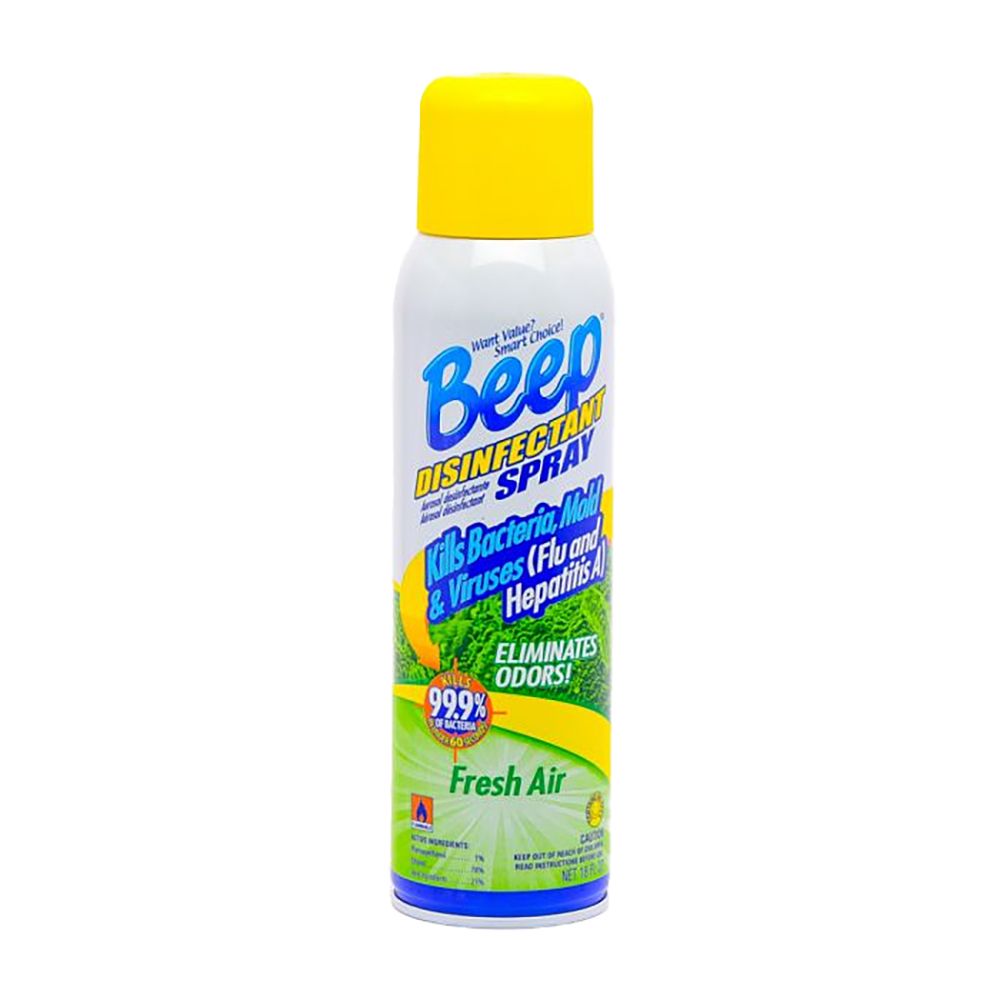 Beep Disinfectant Spray Fresh Air 18oz