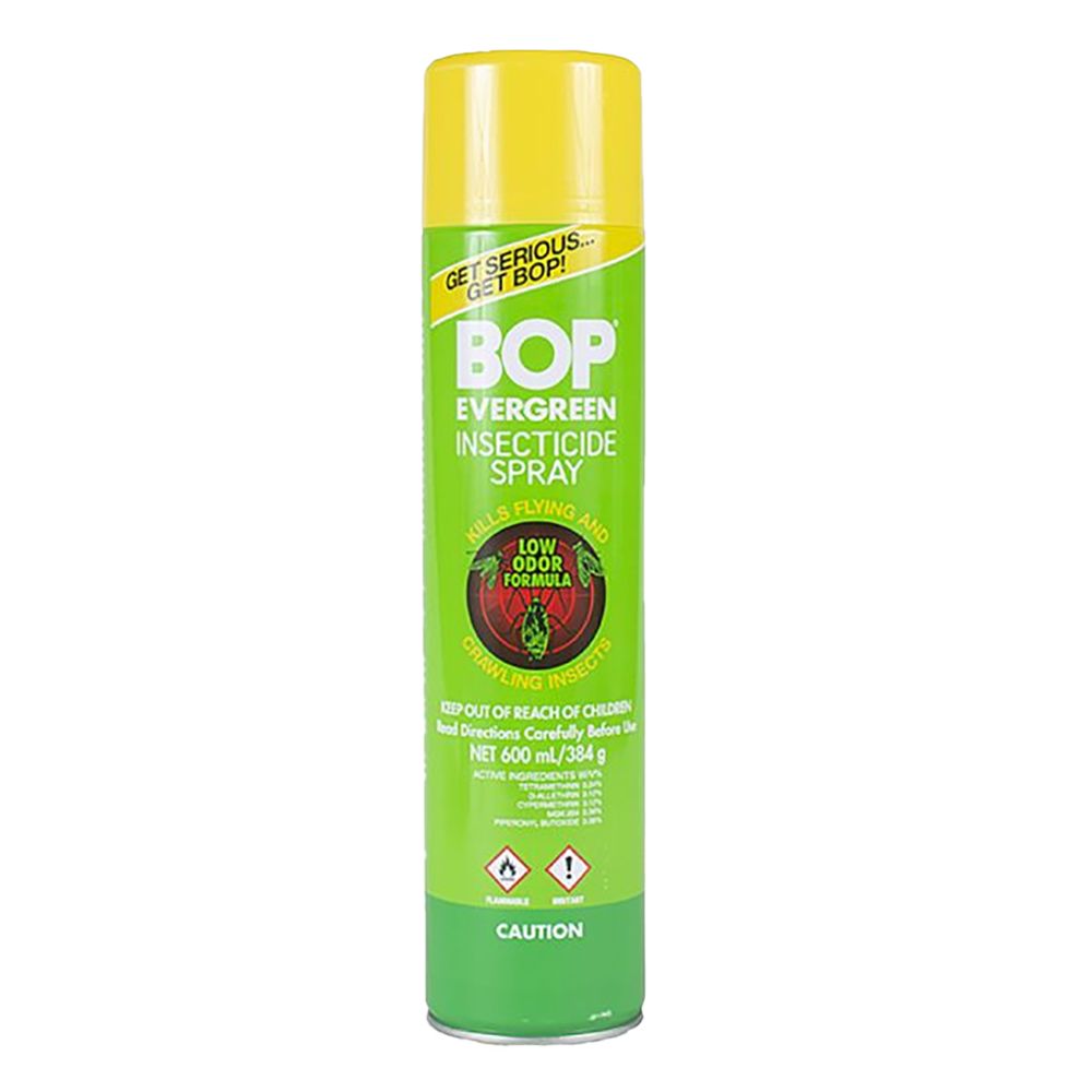 BOP Insecticide Spray  Evergreen  600ml