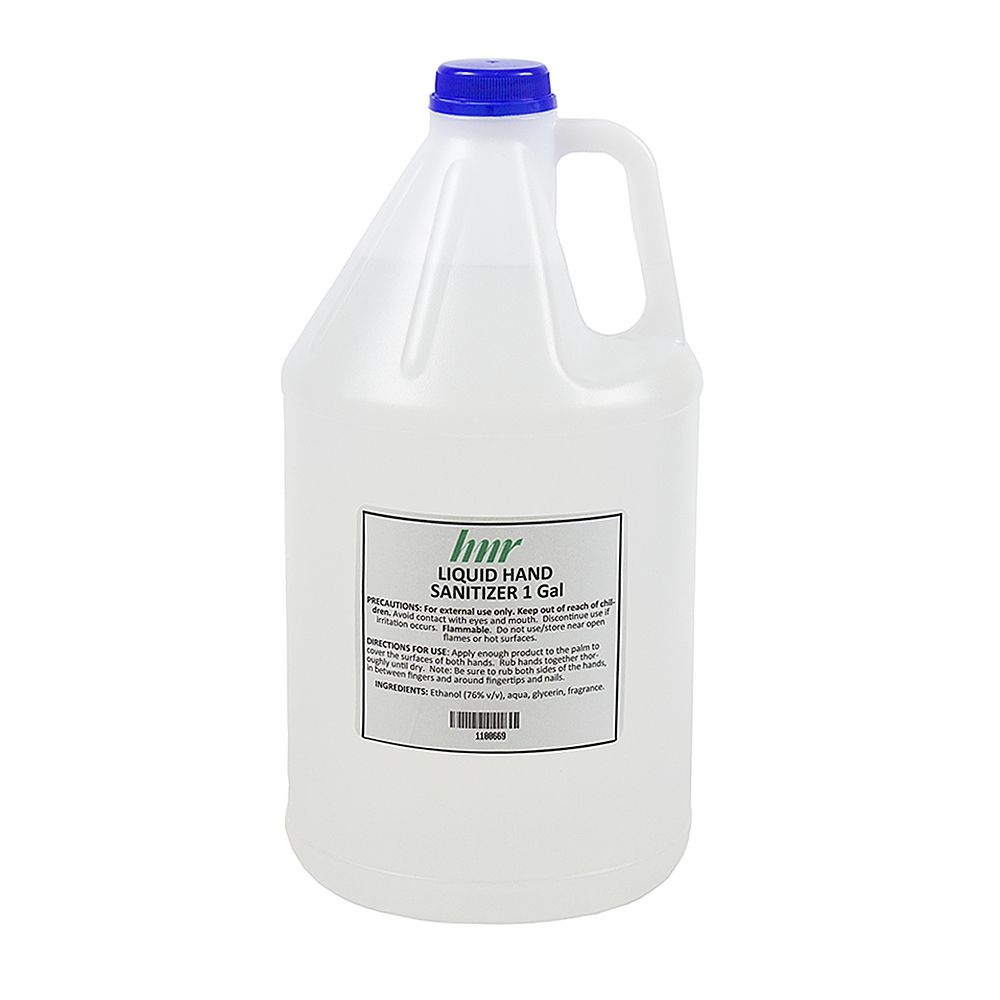 HNR Liquid Hand Sanitizer (Ethanol - 76% v/v - with glycerin) 1 gallon