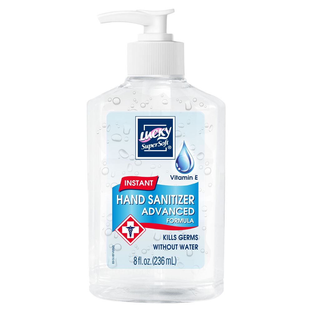 Lucky Hand Sanitizer  8oz Classic   3151