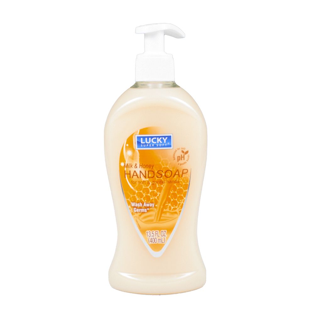 Lucky Liquid Soap 13.5oz Milk & Honey 10358