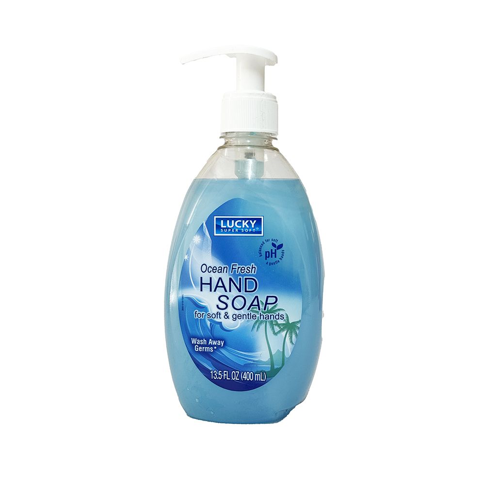 Lucky Liquid Soap 13.5oz Ocean Fresh 3003