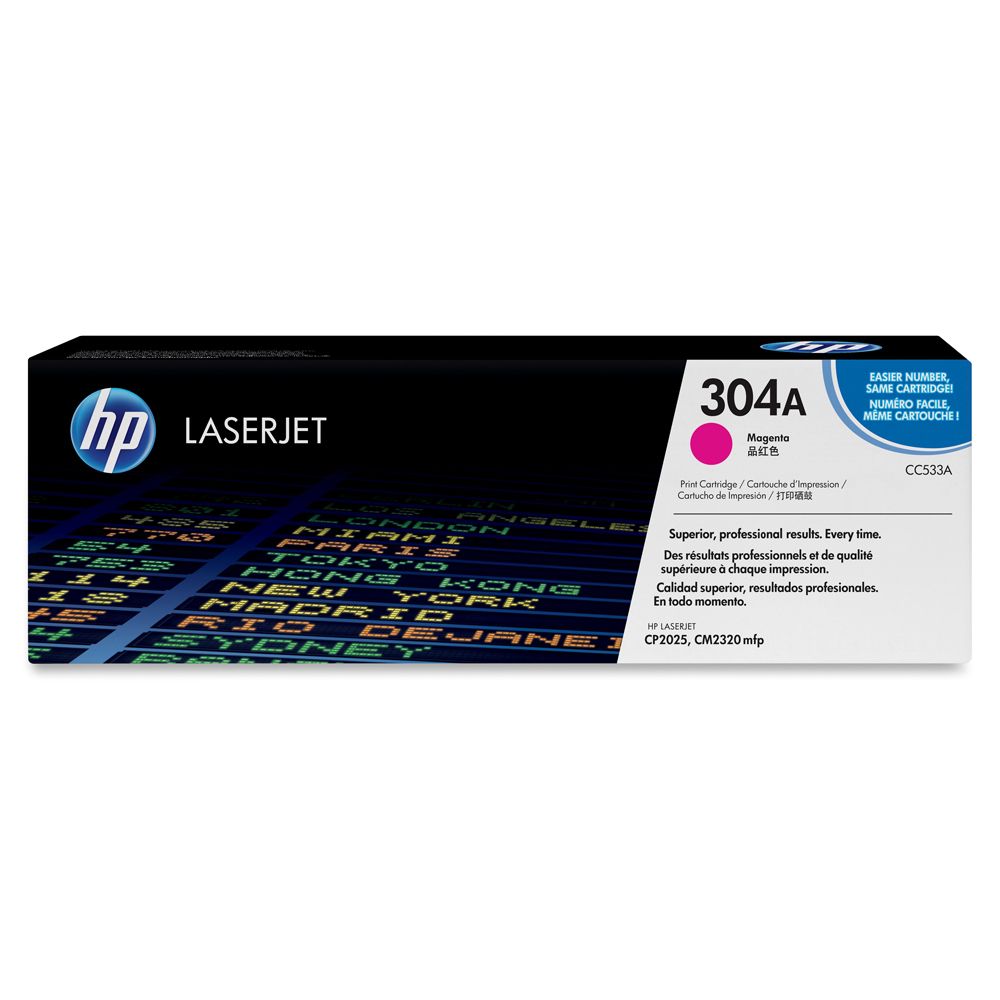 HP Laserjet Cartridge (304A)  HP CC533A  Magenta