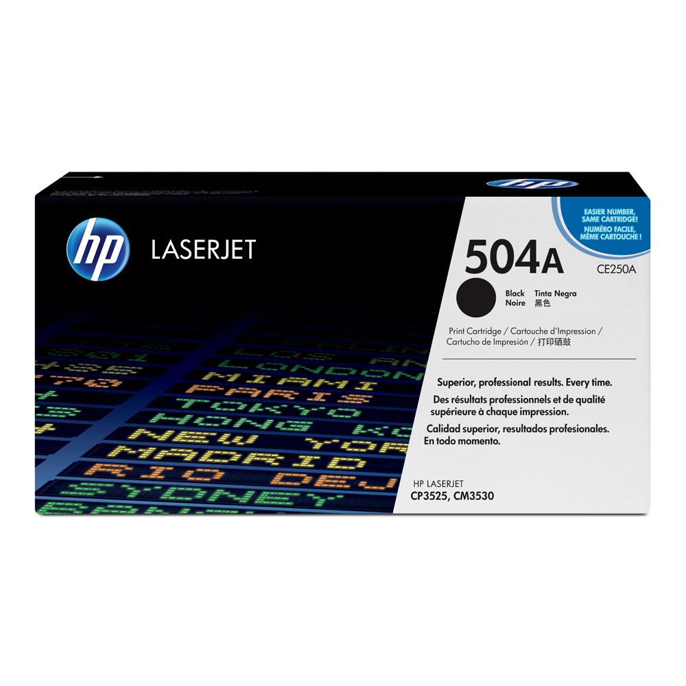 HP Laserjet Cartridge (504A) HPCE250A Black