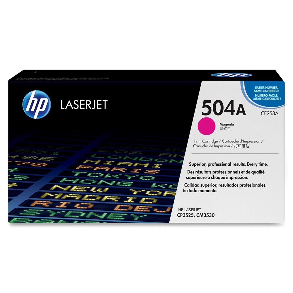 HP Laserjet Cartridge (504A) HPCE253A Magenta