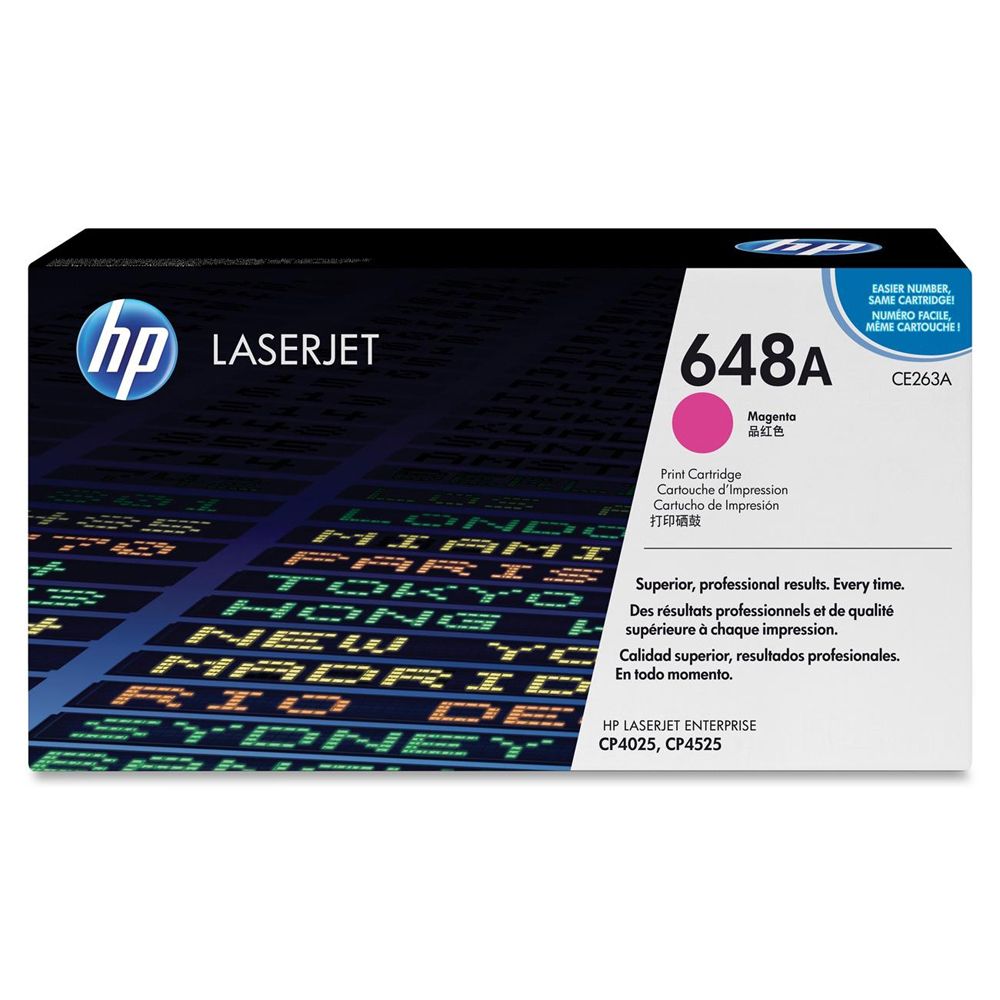 HP Laserjet Cartridge (648A) HPCE263A Magenta