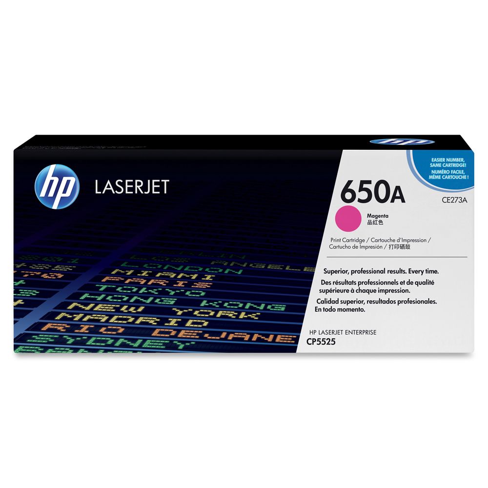 HP Laserjet Cartridge (650A) HPCE273A Magenta