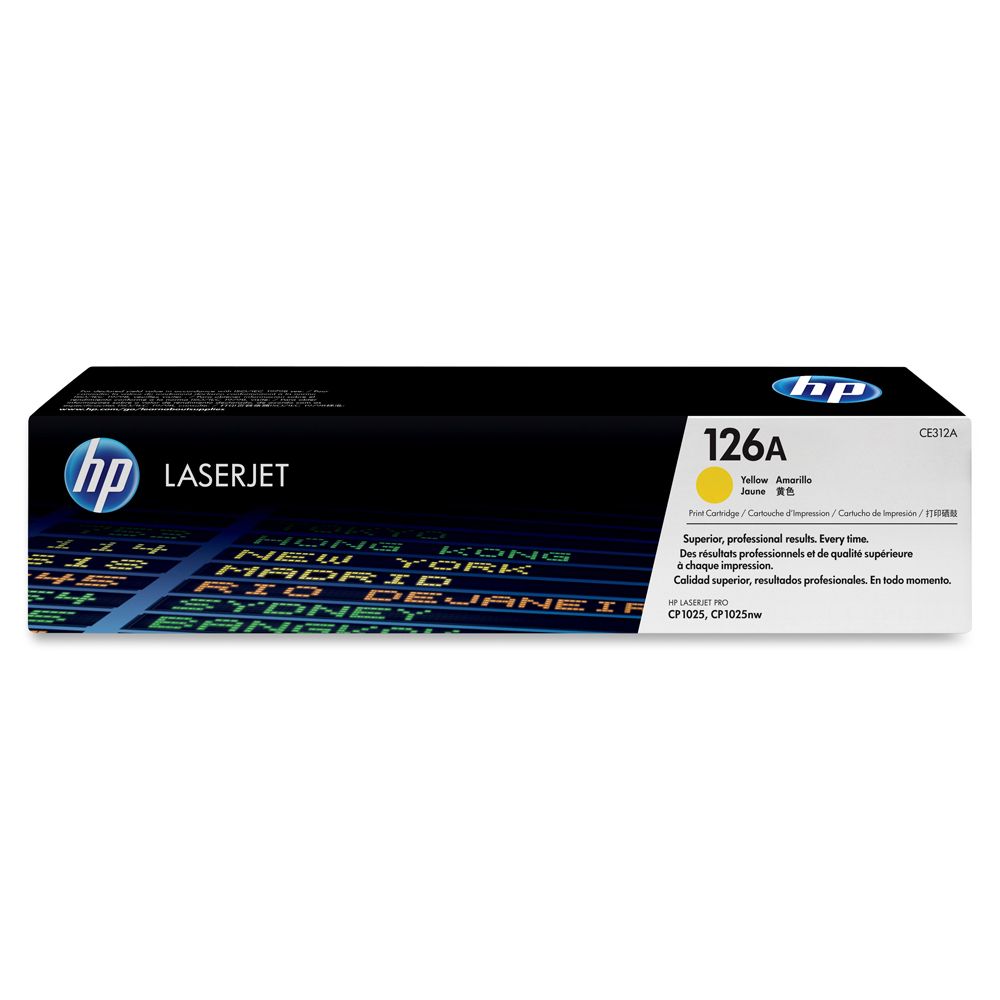 HP Laserjet Cartridge (126A) HPCE312A  Yellow