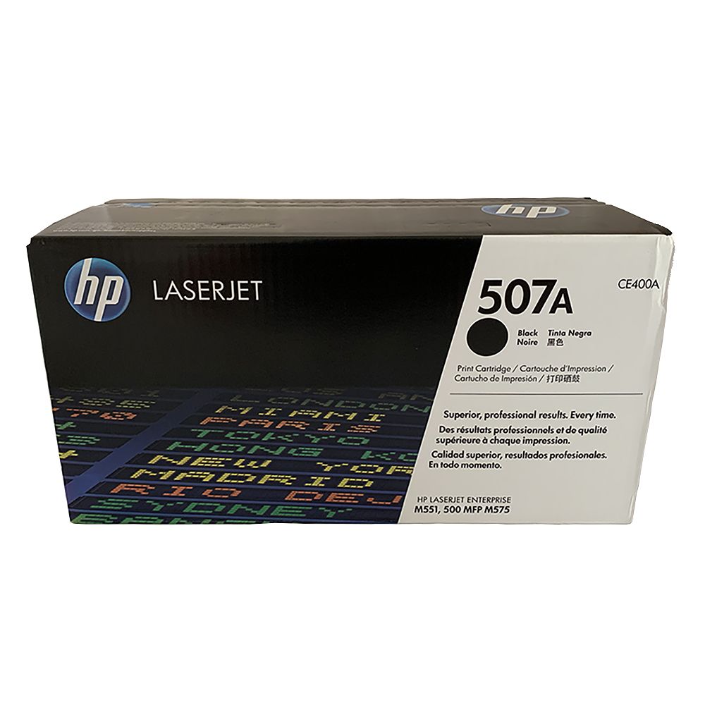 HP Laserjet Cartridge (507A) HPCE400A  Black