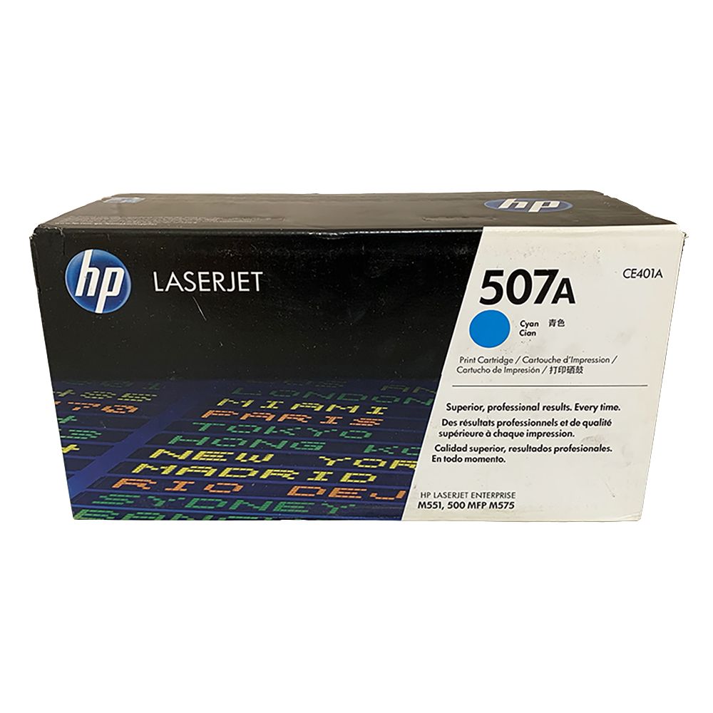 HP Laserjet Cartridge (507A) HPCE401A  Cyan