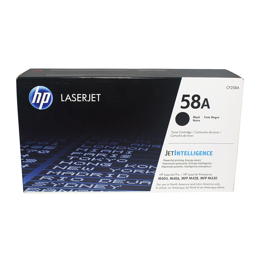 HP LaserJet Cartridge (58A) CF258A Black