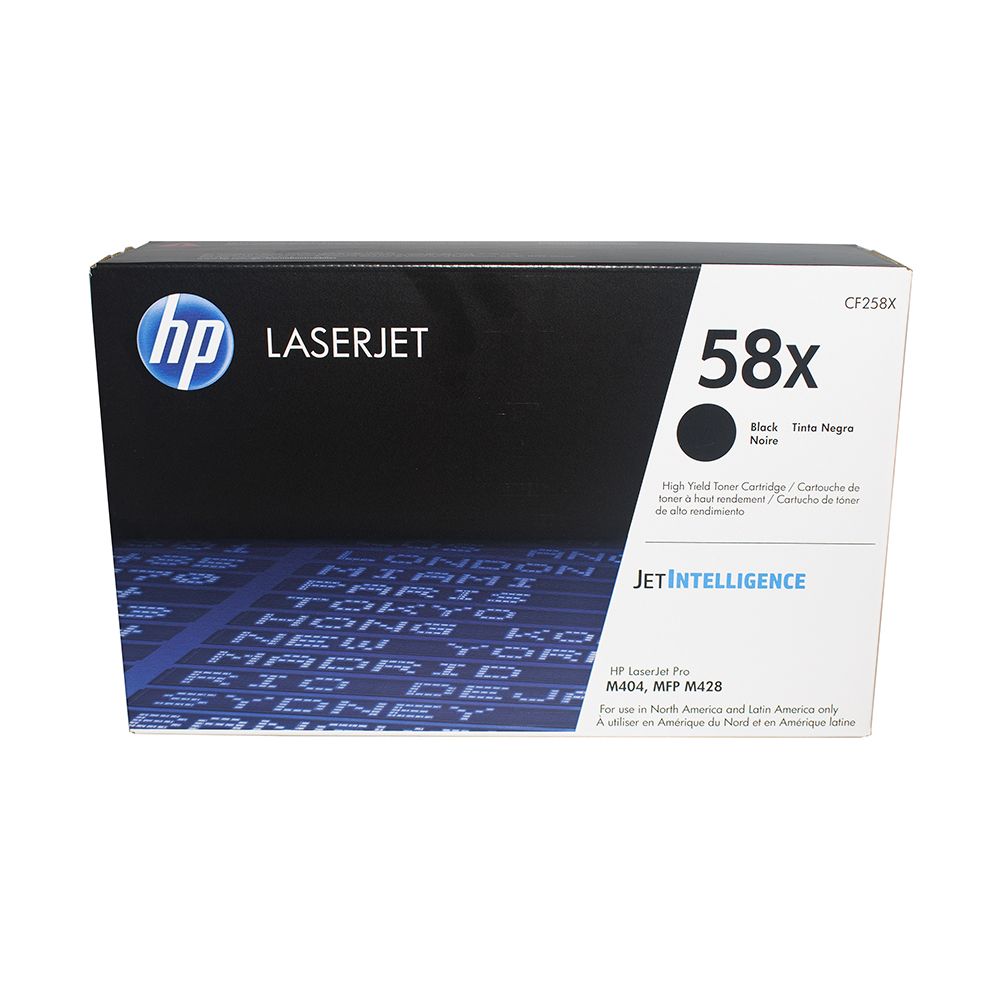 HP LaserJet Cartridge (58X) CF258X Black