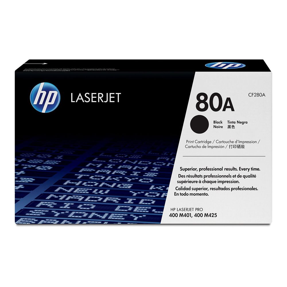 HP Laserjet Cartridge (80A) HPCE280A Black