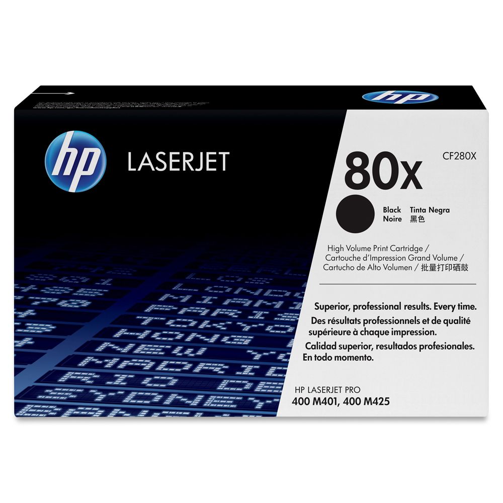 HP Laserjet Cartridge (80X) HPCF280X Black