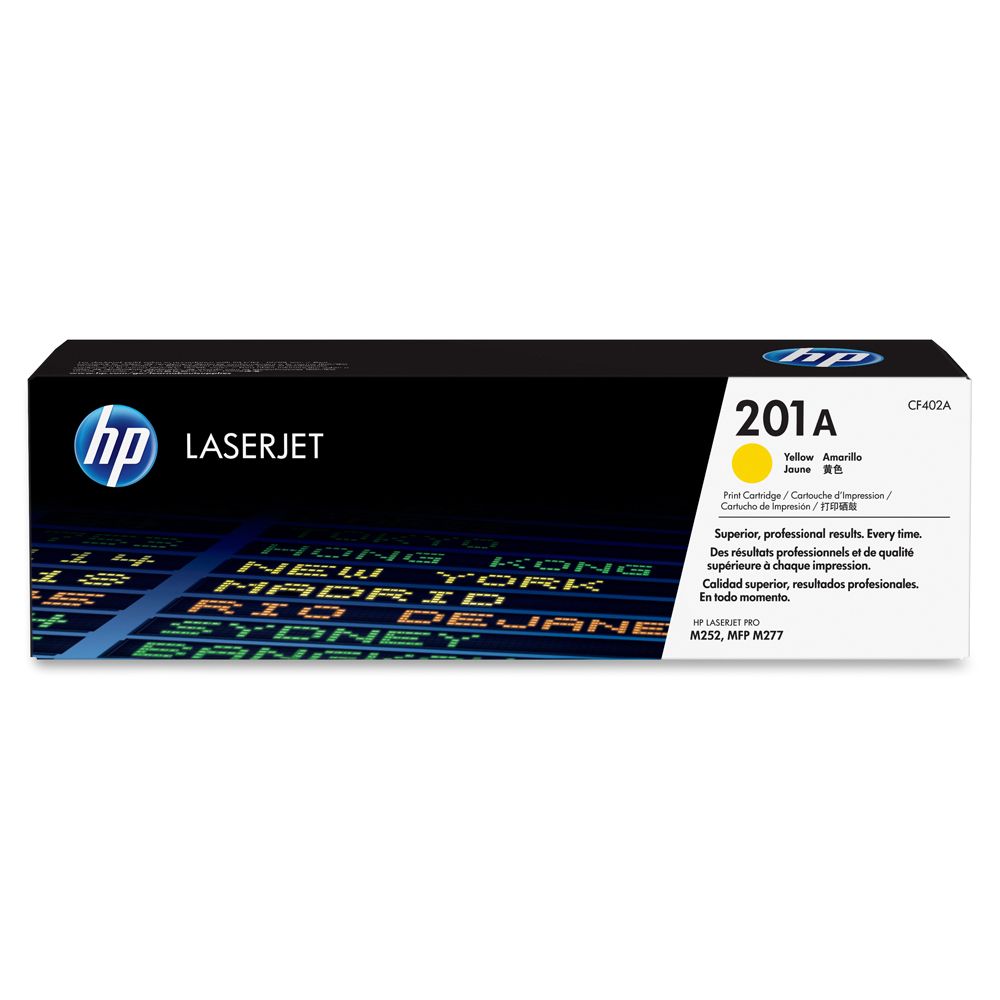 HP Laserjet Cartridge  (201A)  HPCF402A  Yellow