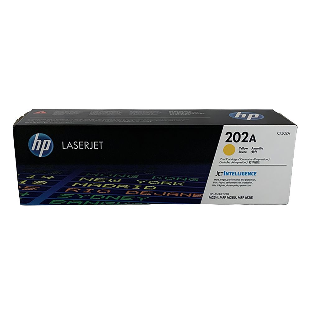 HP Laserjet Cartridge (202A) HPCF502A Yellow