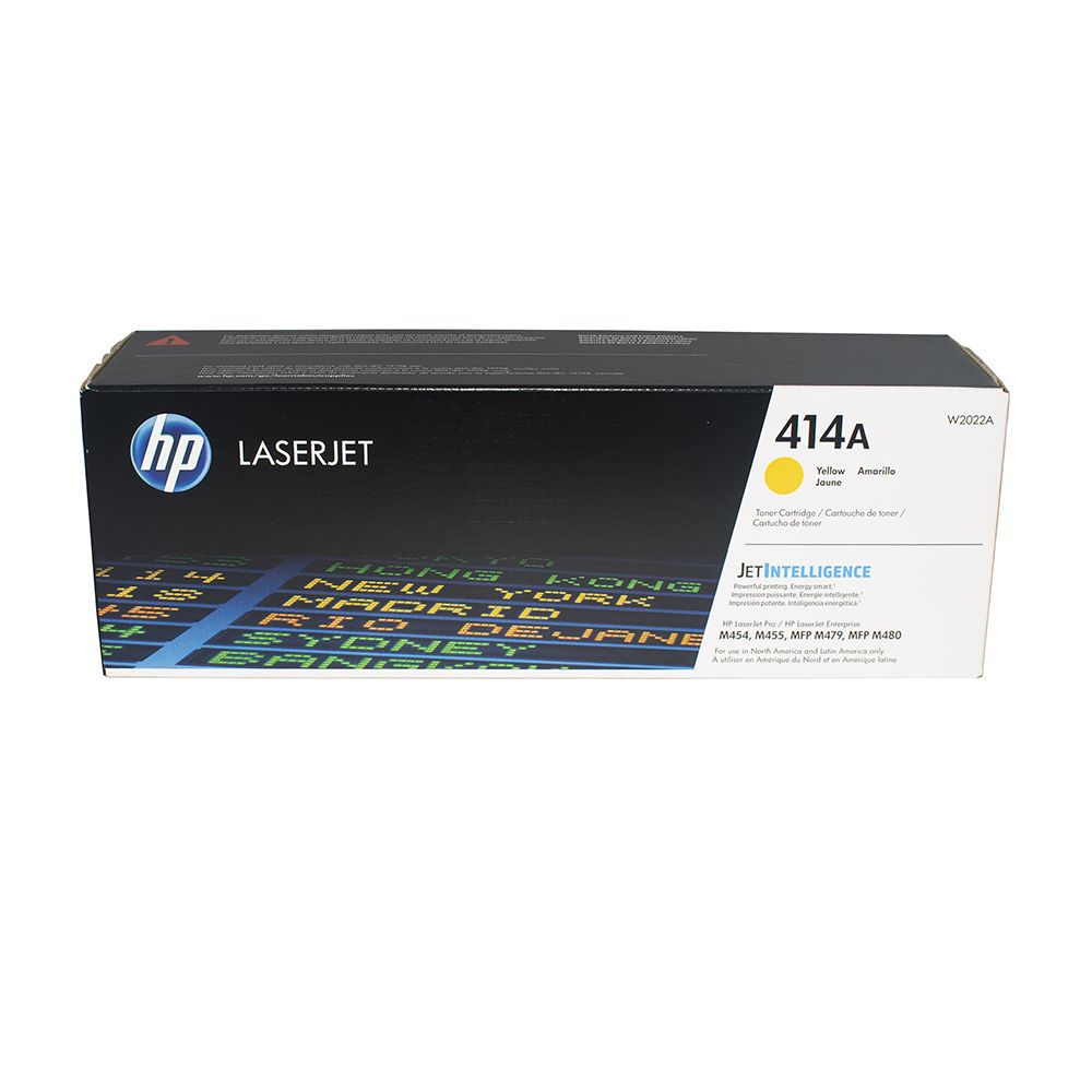 HP LaserJet Toner Cartridge (414A) W2022A Yellow