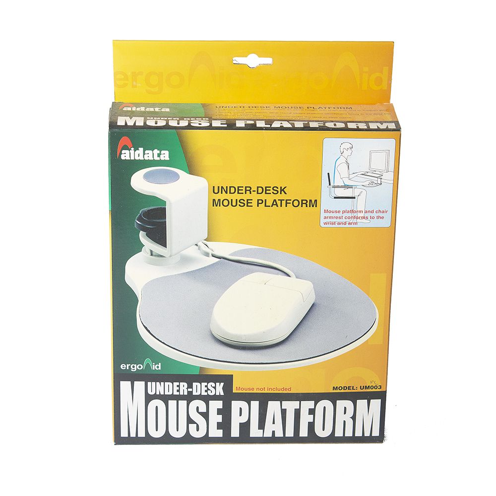 Aidata Under Drawer Mouse Tray Platinum UM003PL