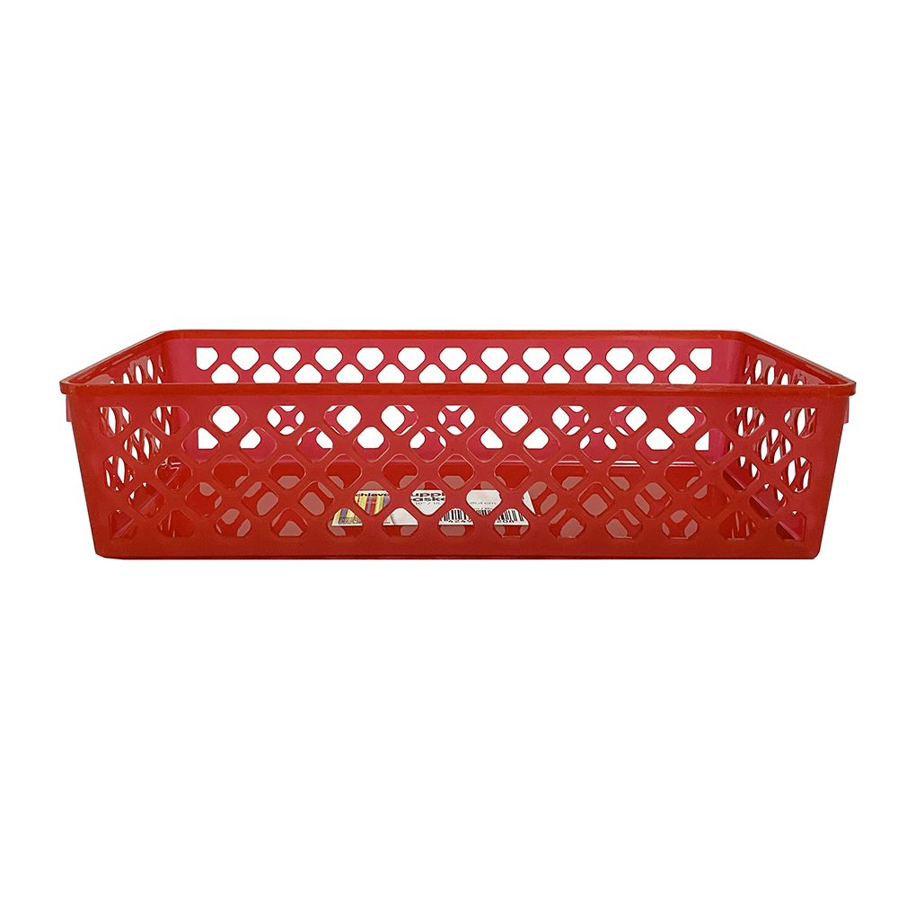 OIC Achieva Basket Large 6.1 in W x 10.6 in L x 2.4 in H Assorted Colours  26208