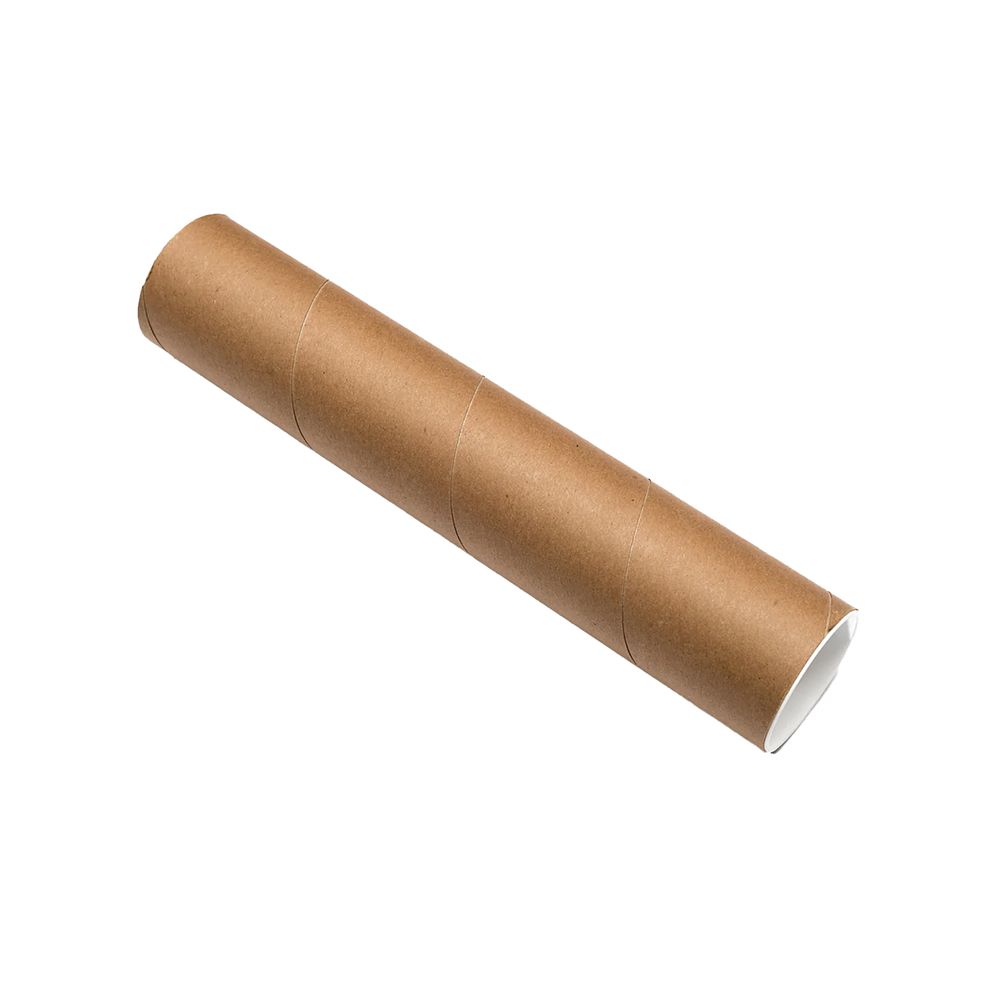 No Name Brown Mailing Tube 4in x 36in