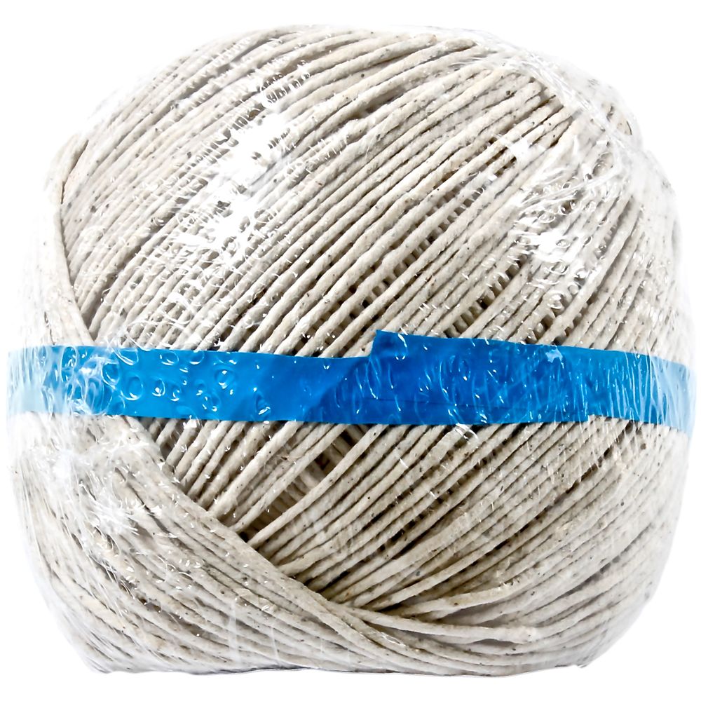 Cotton Twine 125g  White  #6             CTB06125