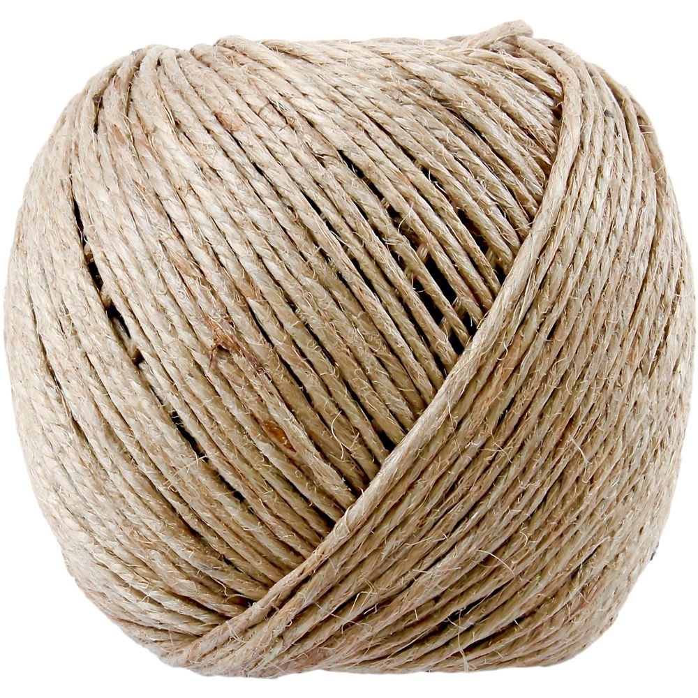 TWINE Jute Brown 125g   #202