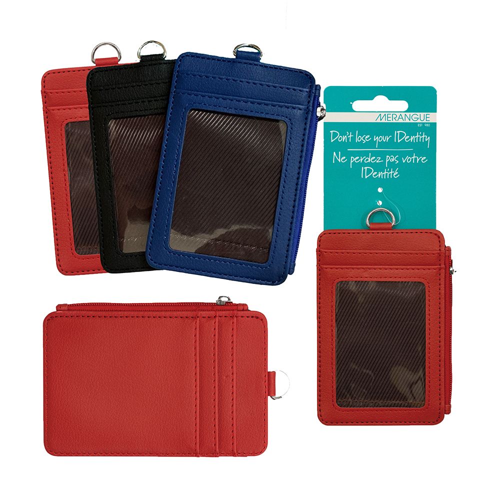 Merangue ID Wallet with Zipper (5slots) 1009-9421