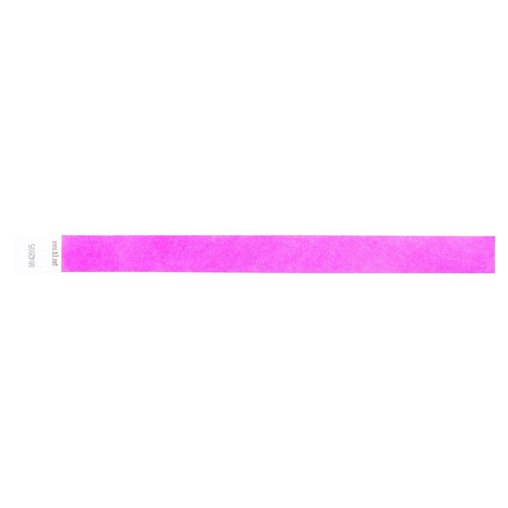 Wristband Security Pass  Purple        85014  ea-pk/100