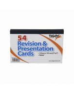 Tiger Revision Cards 6 x 4 inches White Top Bound 302235