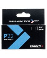 Arrow Staples   P-22   1 /4 inch  ea-bx/5000